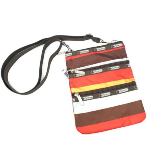 Lesportsac Handbags - LeSportsac Kasey Zipper Nylon Crossbody Bag 3 NWT